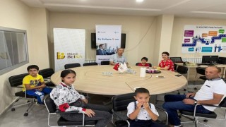 Belediyede personelinin çocukları yarıştı