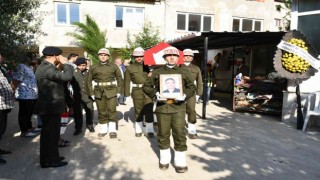 Beyin kanamasından hayatını kaybeden Kıbrıs Gazisi son yolculuğuna uğurlandı