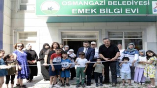 Bilgi evi öğrencilerinden renkli sergi