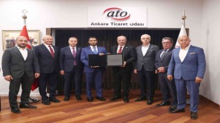 Birleşik Arap Emirlikleri (BAE) Büyükelçisi Al Dhaheri, ATO Başkanı Baranı ziyaret etti