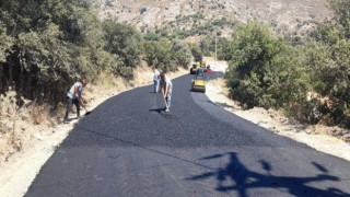 Bodrumda bir ayda 10 bin tondan fazla asfalt serimi yapıldı