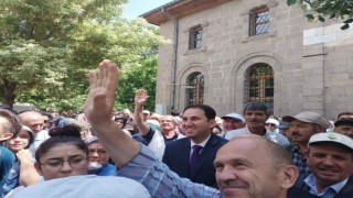 Bolvadinde 35 hacı adayı kutsal topraklara uğurlandı