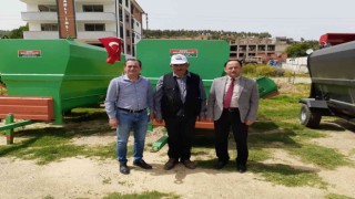 Boyabatta çiftçilere yüzde 50 hibeli makine dağıtımı yapıldı