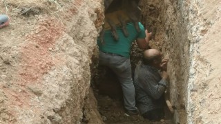 Bursada göçük altında can pazarı...