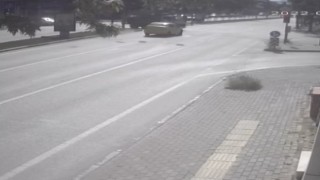 Bursadaki feci kaza güvenlik kamerasına yansıdı