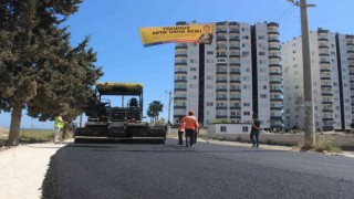 Büyükşehir Belediyesi, Çeşmeli sahil kesimindeki yolları yeniliyor