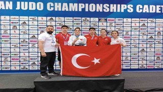 Büyükşehir Belediyesporlu judocu Sinem Oruç Avrupa Şampiyonu