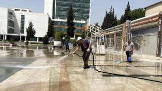 Büyükşehirden toz taşınımına müdahale