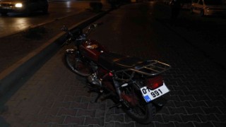 Çalıntı motosikletle kaçan şüpheli kovalamaca sonucu yakalandı