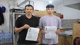 Çay ocağı işleten babanın hedefi, çocuğuyla aynı üniversitede okumak