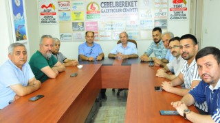 Cebelibereketli gazetecilere CHP’den ziyaret