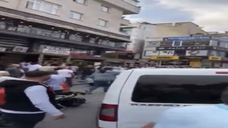 Çekmeköyde bir çocuğu taciz ettiği iddia edilen şahsa meydan dayağı