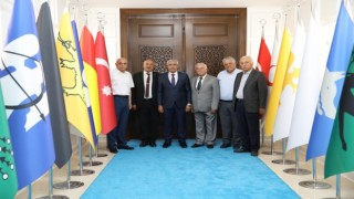 Cem Vakfından Başkan Güdere anlamlı ziyaret