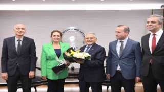 Çevre dostu başkana Çevre Haftası ziyareti