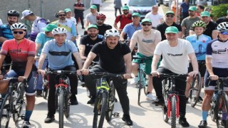 Çevre Haftası için pedal çevirdiler