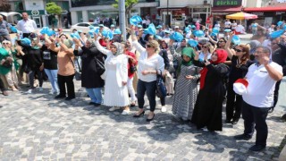 CHPli Başkan Özcana kadınların tepkileri sürüyor