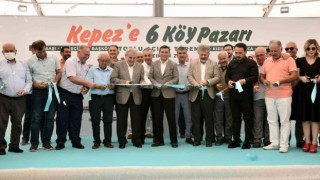 Çiftçiye ve üreticiye destek için 6 köy pazarı açıldı