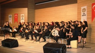 Cizrede öğretmenler korosundan müzik ziyafeti