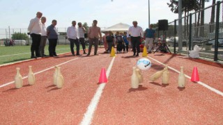 Çocuk oyunları şenliği renkli görüntülere sahne oldu
