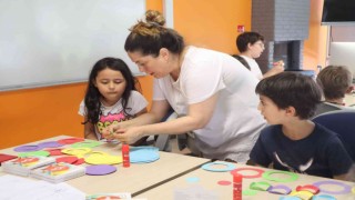 Çocuklar kampüste buluştu
