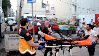 Çorluda trafik kazası: 1 yaralı