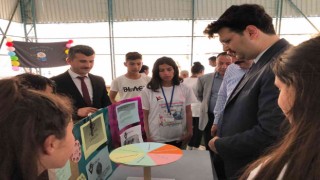 Çukurcalı öğrencilerden bilim fuarı