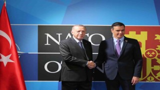 Cumhurbaşkanı Erdoğan, İspanya Başbakanı Sanchez görüştü