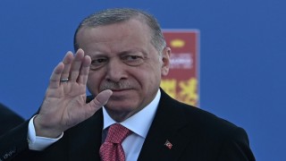 Cumhurbaşkanı Erdoğan, NATO Zirvesi için fuar alanında