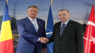 Cumhurbaşkanı Erdoğan, Romanyalı mevkidaşı Iohannis ile görüştü