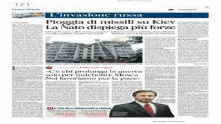 Cumhurbaşkanlığı İletişim Başkanı Altun, İtalyan gazetesinin sorularını yanıtladı
