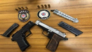 Denetimlerde 9 adet ruhsatsız tabanca yakalandı