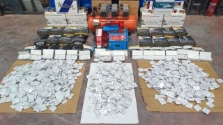 Denizlide binlerce kaçak sigara ele geçirildi