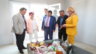 Denizlinin ilk ve tek atık getirme merkezi hizmete açıldı