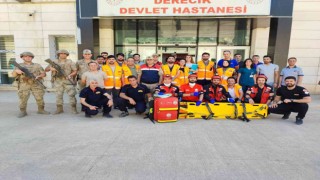 Derecik Devlet Hastanesinde tatbikat