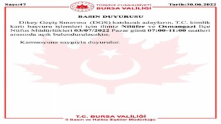DGS adayları dikkat