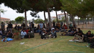 Didimden Yunan adalarına kaçmaya çalışan 136 göçmen yakalandı