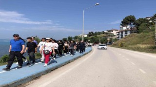 Dijital bağımlılığa dikkat yürüyüşü