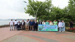 Dilovasında sahil temizliği