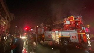 Diyarbakırda gıda toptancılar sitesinde yangın: Söndürme çalışmaları devam ediyor