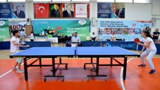 Diyarbakırda masa tenisi müsabakaları tamamlandı