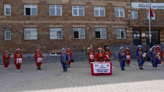 Doğu Anadolu Bölgesinin ilk ve tek minik mehteran takımı etkinliklere renk katıyor