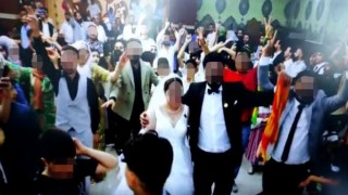 Düğünde PKK sloganına 10 gözaltı