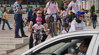Dünya Bisiklet Gününü ve Çevre Haftasını pedal çevirerek kutladılar