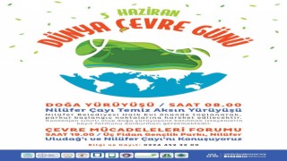 Dünya Çevre Gününde Nilüfer çayı yürüyüşü