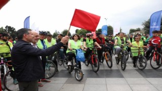 Düzce 7. bisiklet baharında yüzlerce pedal döndü