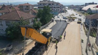 Düzce Belediyesinden asfalt atağı