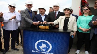 Düzcenin modern pazaryeri için temel atıldı