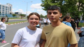 Edirnede öğrenciler YKS maratonunu değerlendirdi