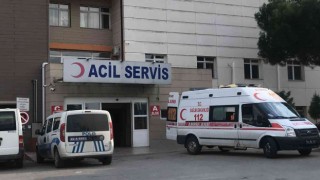 Edirnede Otomobil yayaya çarptı 1 kişi yaralandı