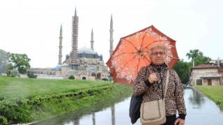 Edirnede sağanak yağış